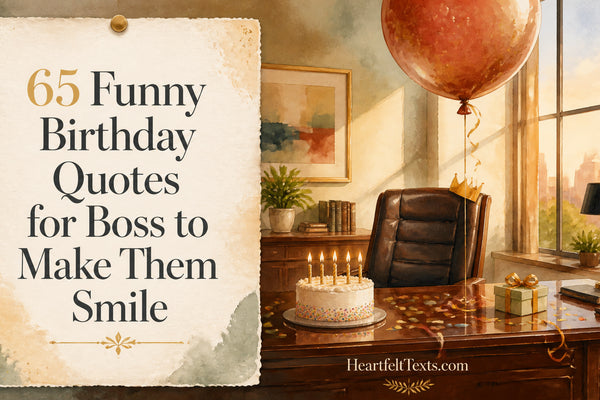 65 Funny Birthday Quotes for Boss to Make Them Smile