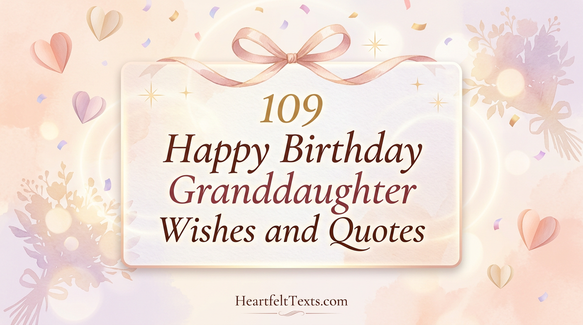 109 Happy Birthday Granddaughter Wishes and Quotes