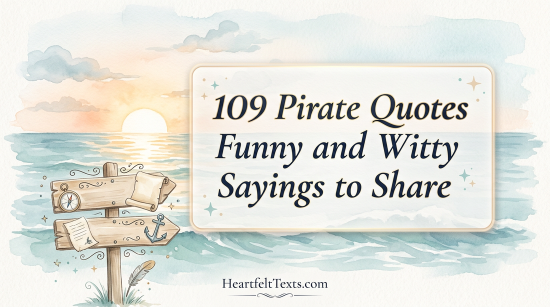 109 Pirate Quotes Funny and Witty Sayings to Share