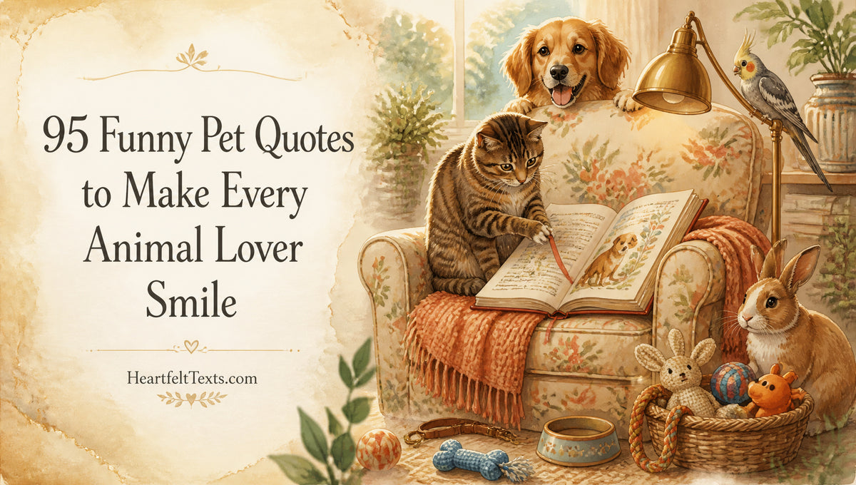 95 Funny Pet Quotes to Make Every Animal Lover Smile