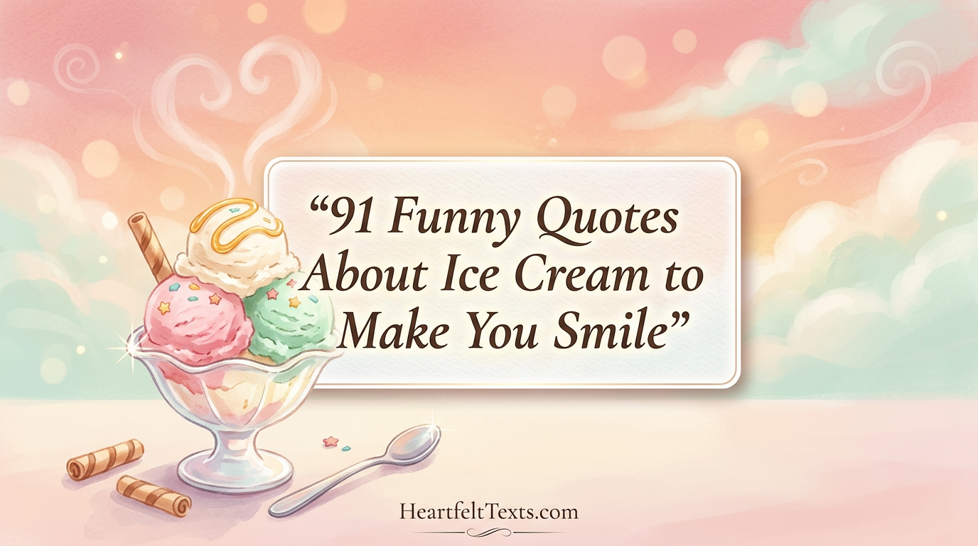 91 Funny Quotes About Ice Cream to Make You Smile