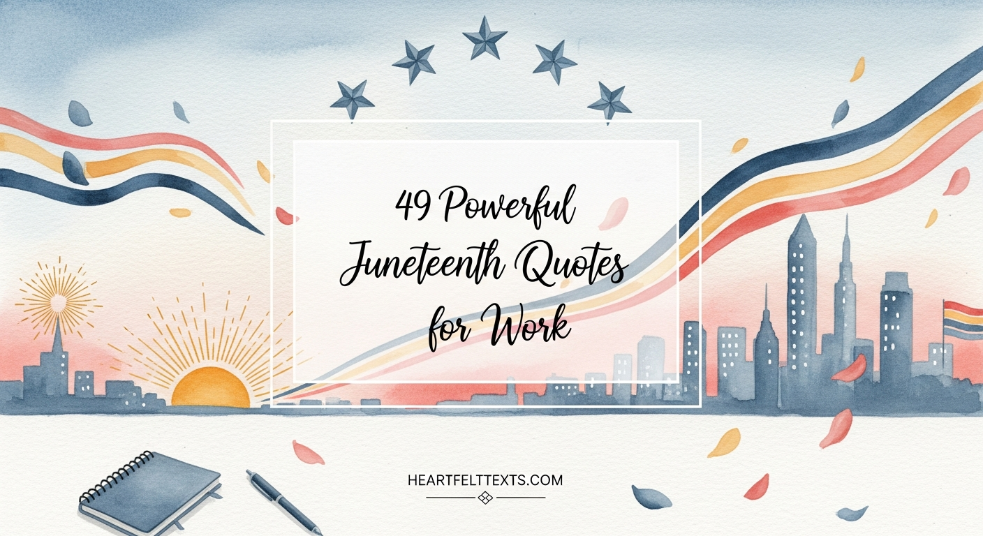 49 Powerful Juneteenth Quotes for Work