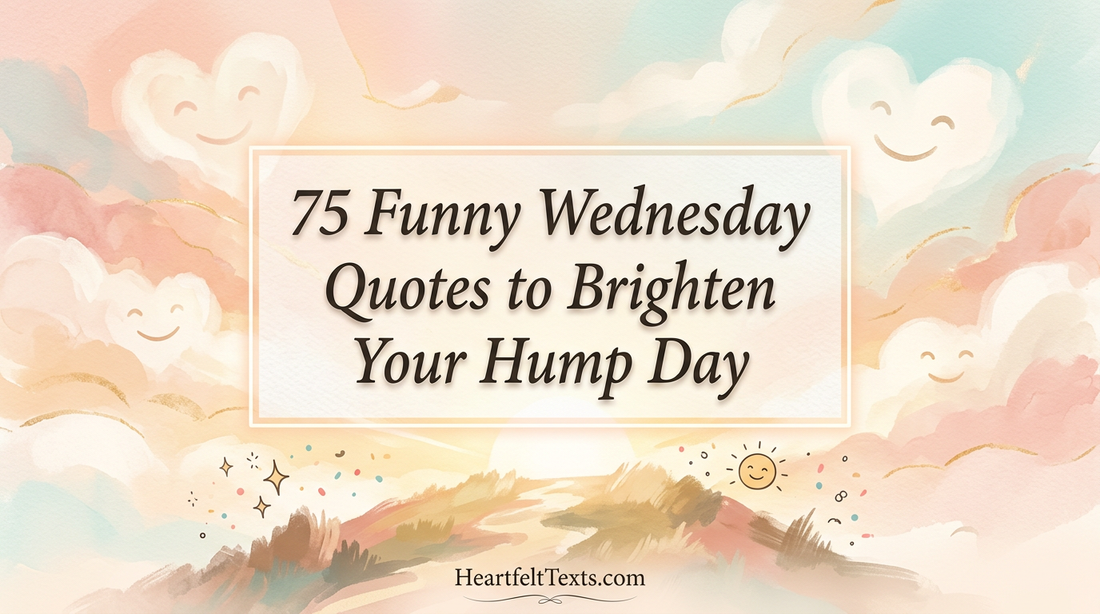 75 Funny Wednesday Quotes to Brighten Your Hump Day