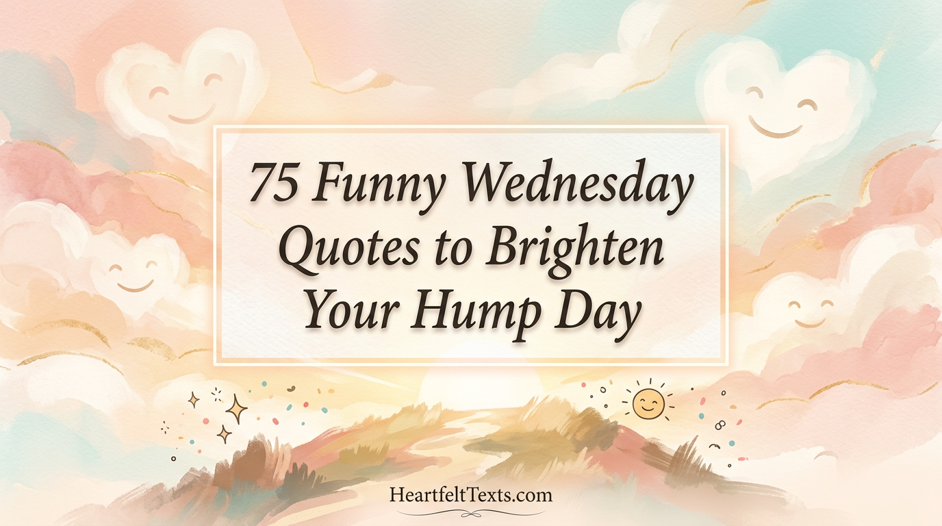 75 Funny Wednesday Quotes to Brighten Your Hump Day