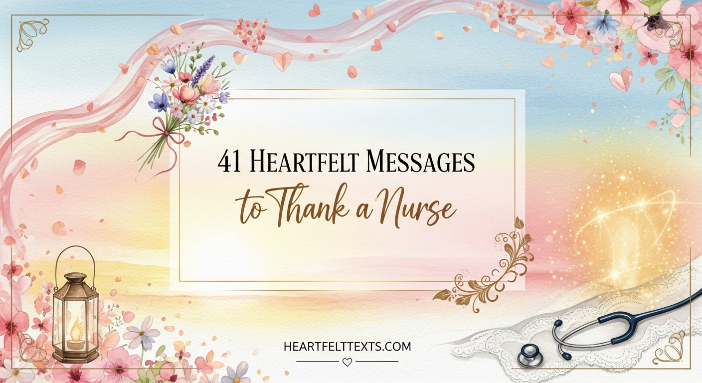 41 Heartfelt Messages to Thank a Nurse