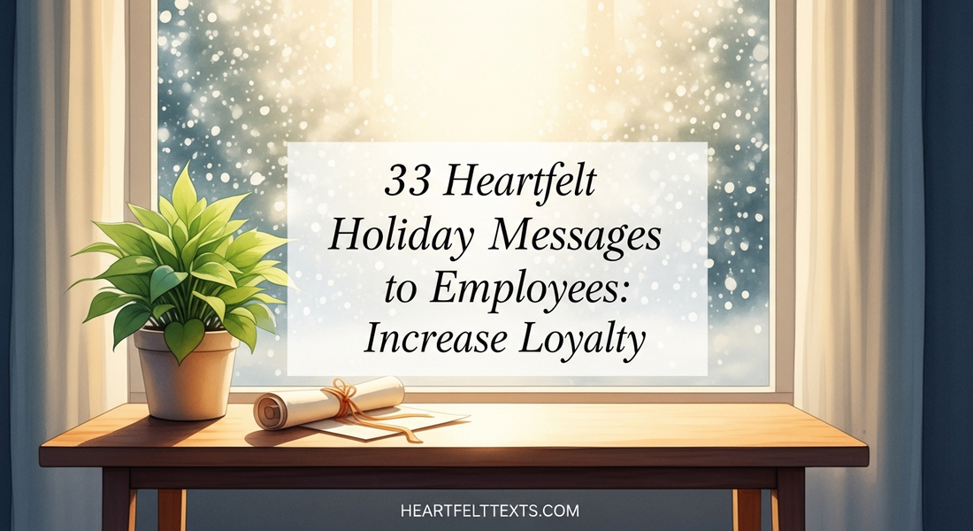 33 Heartfelt Holiday Messages to Employees: Increase Loyalty
