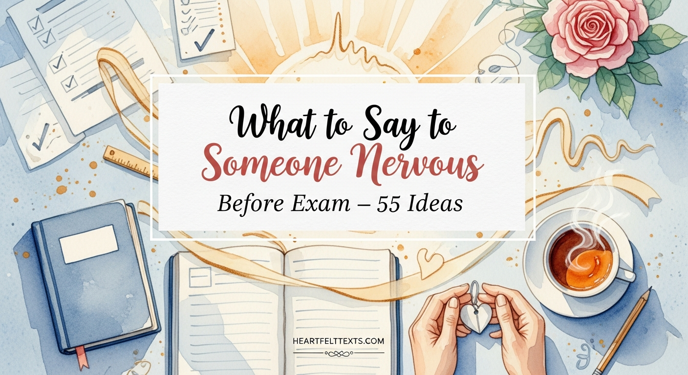 What to Say to Someone Nervous Before Exam 55 Ideas