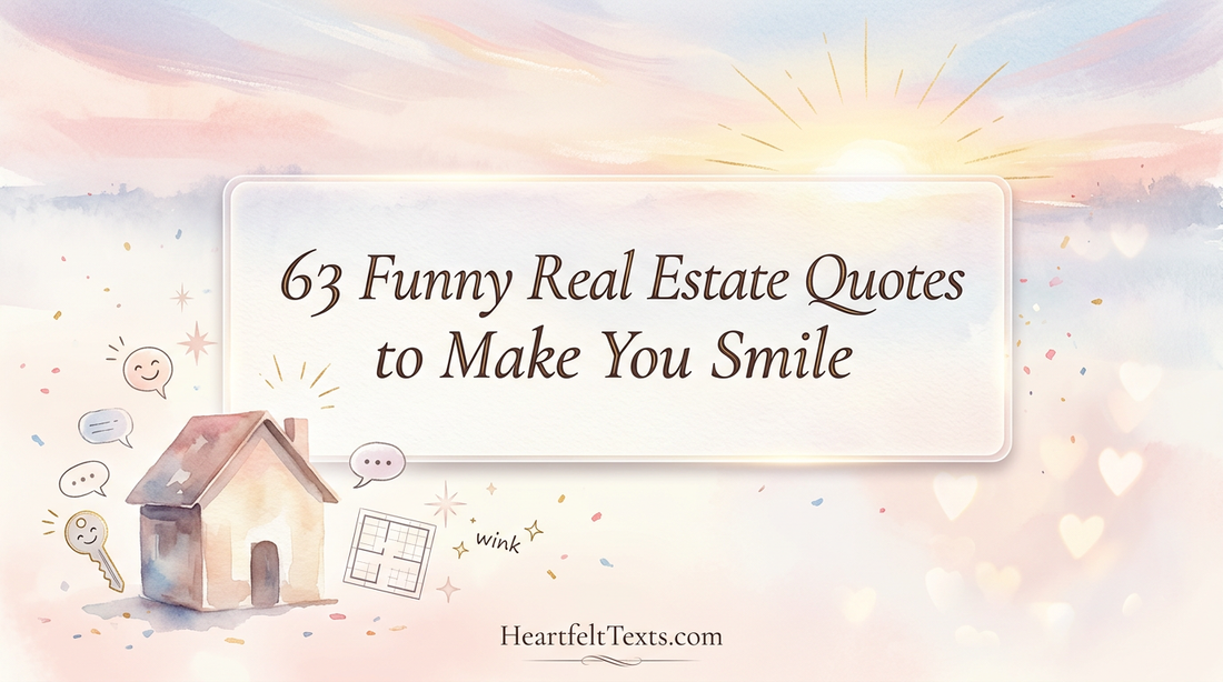 63 Funny Real Estate Quotes to Make You Smile