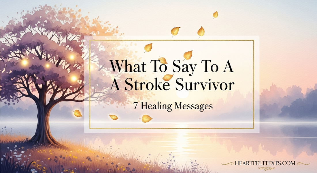 What To Say To A Stroke Survivor 7 Healing Messages