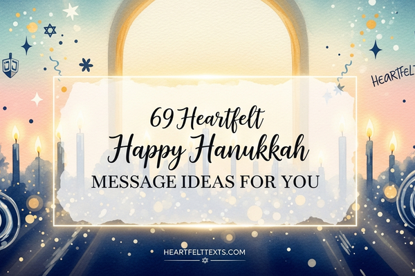 69 Heartfelt Happy Hanukkah Message Ideas for You