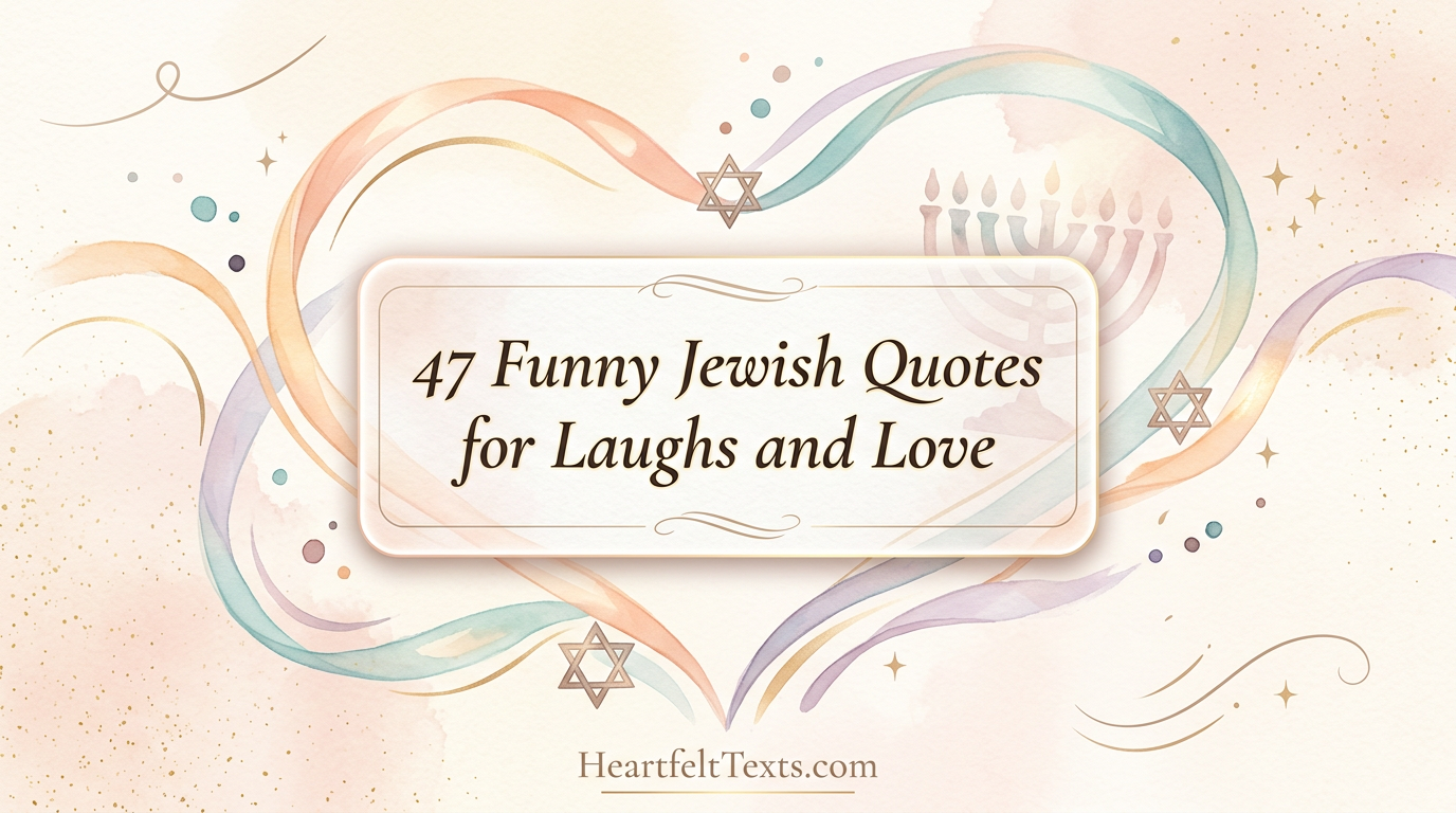 47 Funny Jewish Quotes for Laughs and Love