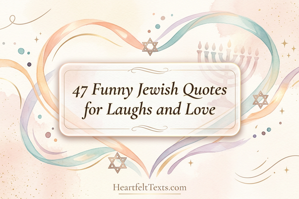 47 Funny Jewish Quotes for Laughs and Love