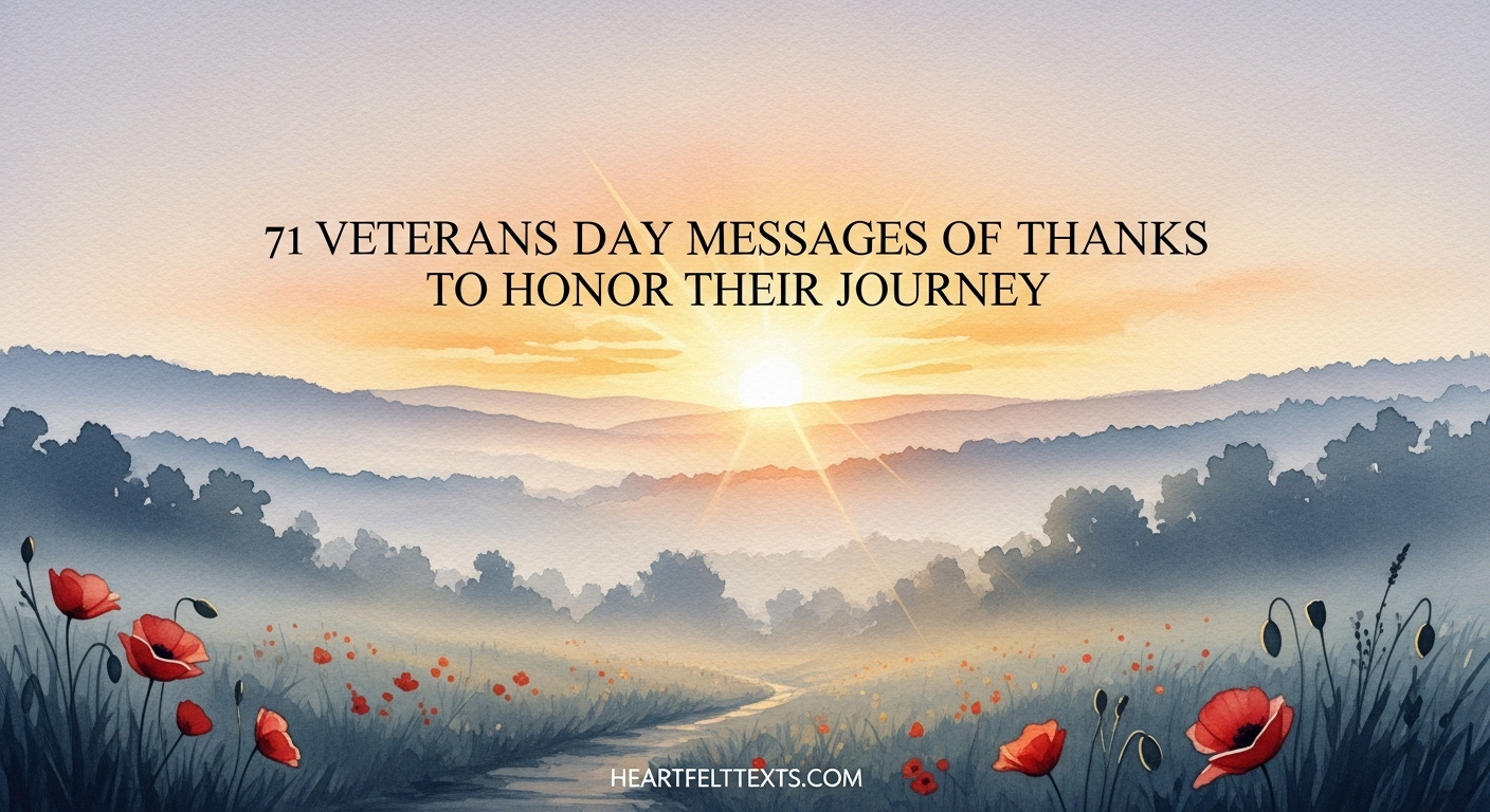 71 Veterans Day Messages of Thanks to Honor Their Journey