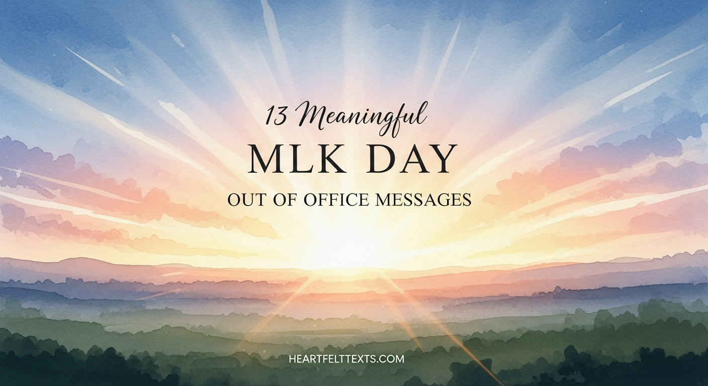 13 Meaningful MLK Day Out of Office Messages