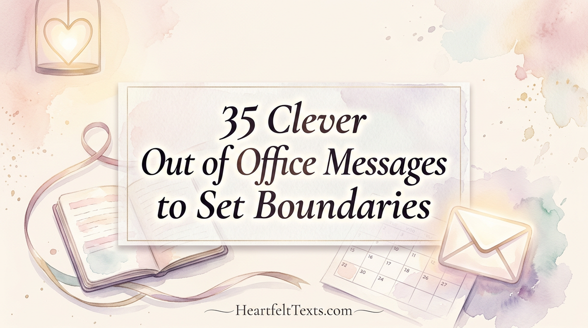 35 Clever Out of Office Messages to Set Boundaries