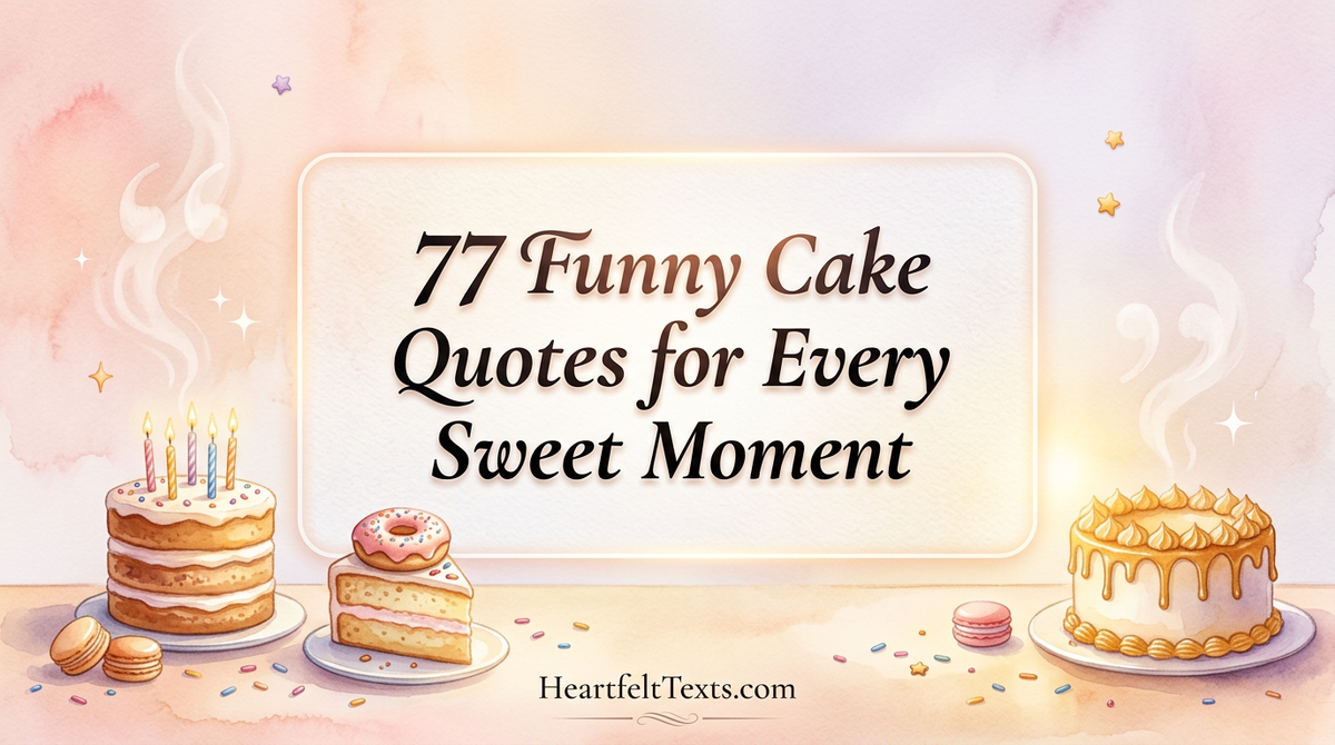 77 Funny Cake Quotes for Every Sweet Moment