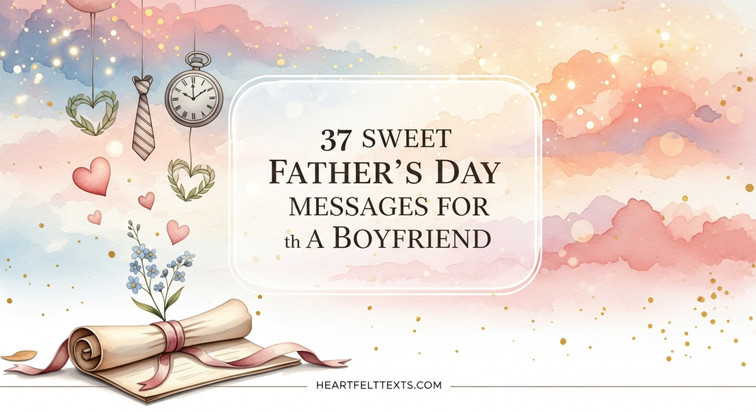 37 Sweet Father's Day Messages for Boyfriend