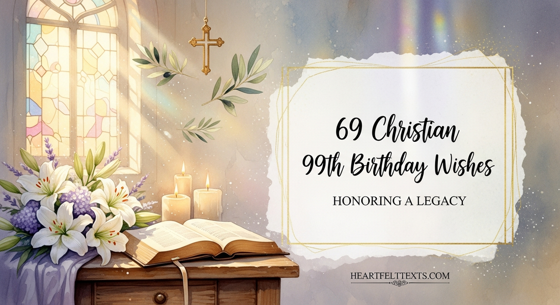 69 Christian 99th Birthday Wishes Honoring a Legacy