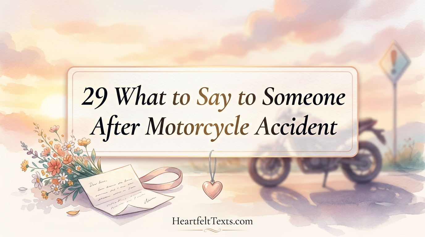 29 What to Say to Someone After Motorcycle Accident