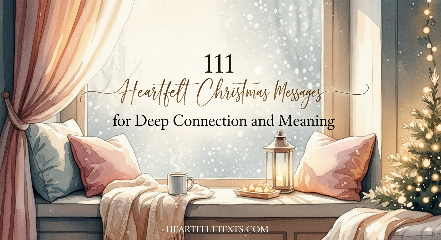 111 Heartfelt Christmas Messages for Deep Connection and Meaning