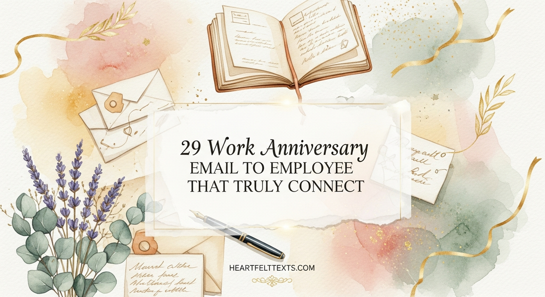 29 Work Anniversary Email To Employee That Truly Connect
